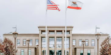 outside view of a california court house 